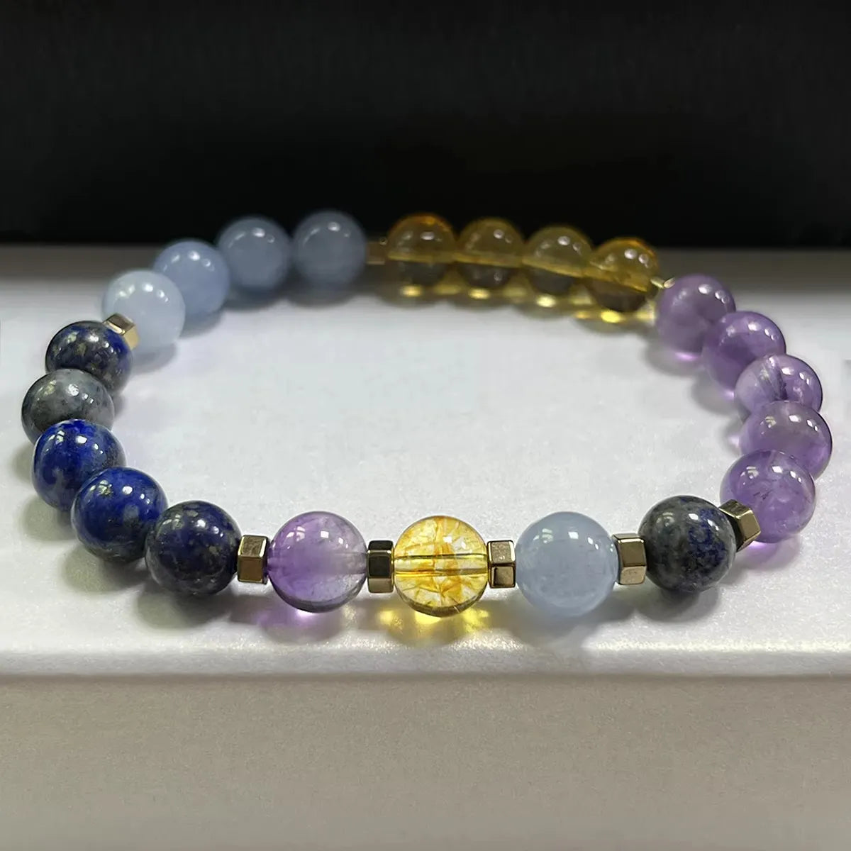 Stress and Anxiety Reduction Gem Bracelet